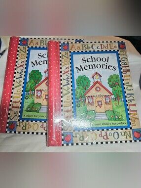 New Seasons School Memories Keepsake Album - Set of 2